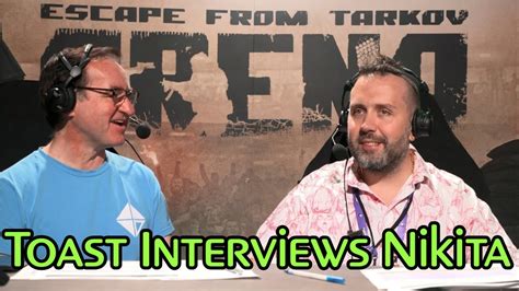 Nikita Interview about Escape from Tarkov Arena at TwitchCon.